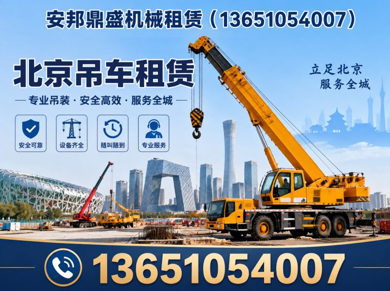 西城区安邦鼎盛机械租赁展示图